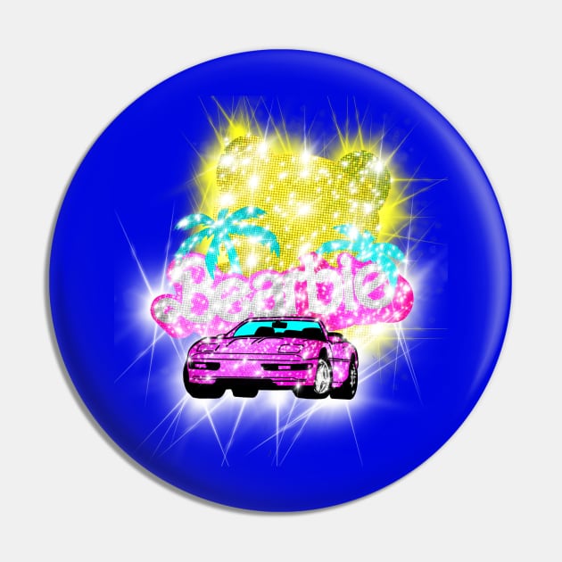 Disco Ball Bearbie Pin by ART by RAP