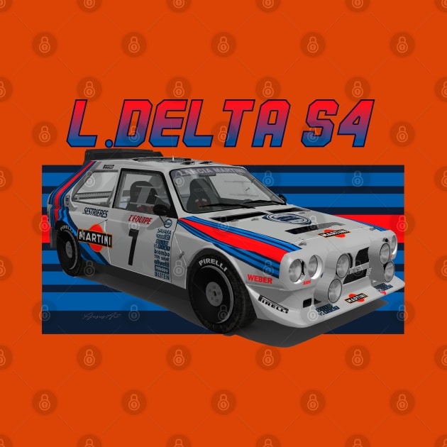 Lancia Delta Group B Martini by PjesusArt