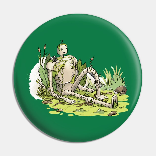 abandoned overgrowth robot Pin by Mako Design 