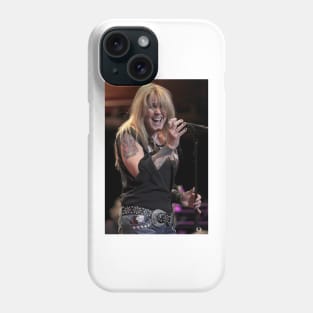 Lita Ford Photograph Phone Case