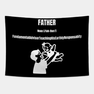 Father Defined W Tapestry