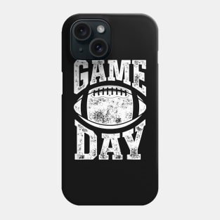 Game Day Football Season Funny Men Women Team Sports Vintage Phone Case