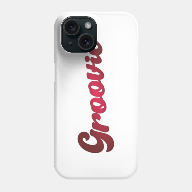 Groovie Graphic Design Phone Case by cusptees