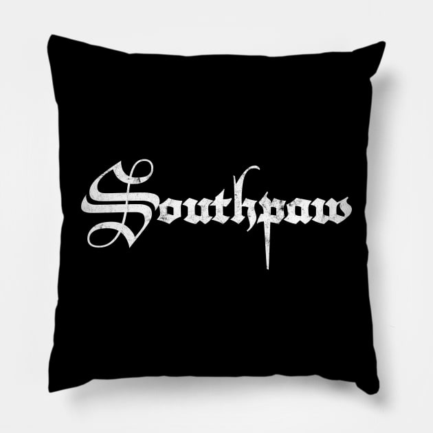 Southpaw  // Left Handed Gift Pillow by DankFutura