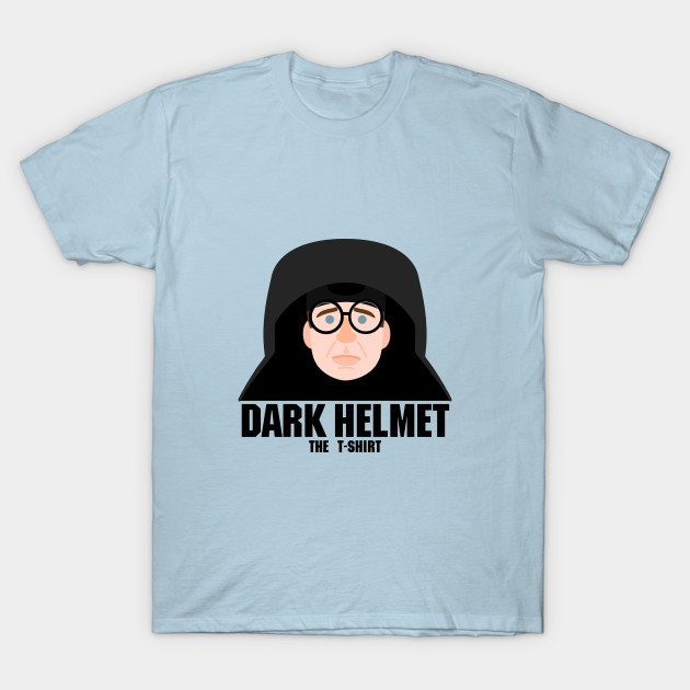 Dark Helmet The T Shirt Spaceballs Spaceballs T Shirt Teepublic - dark space helmet shirt roblox