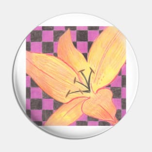 Lily Flower Pin