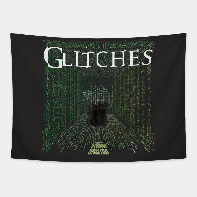 Glitches Tapestry by Fanthropy Running Clubs