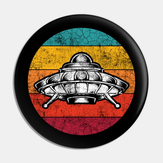 Vintage UFO Pin by vladocar