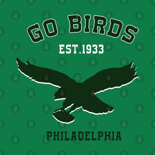 go-birds-philadelphia by Quincey Abstract Designs