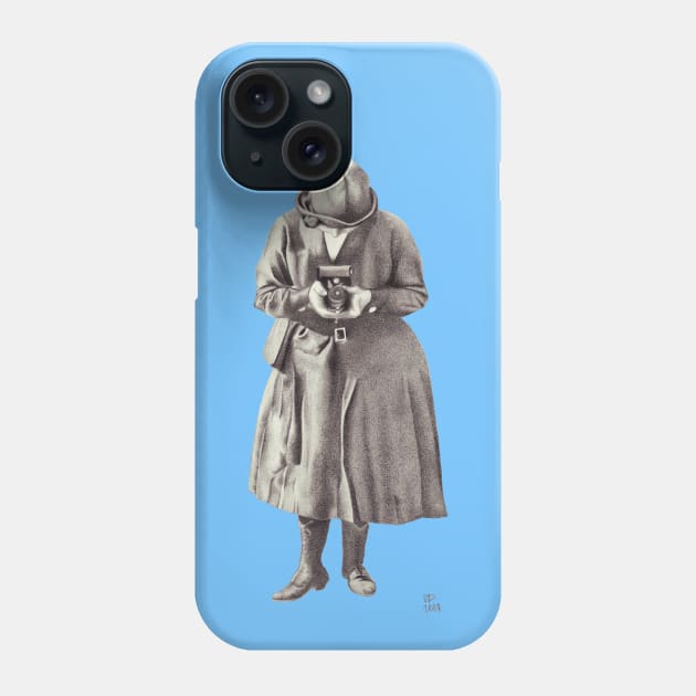 Girl Photographer Phone Case by UrsulaRodgers