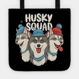 Husky squad Tote