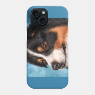 Painting of a Gorgeous Australian Shepherd Phone Case