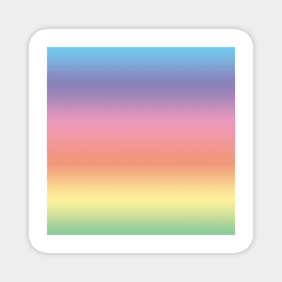 Rainbow gradient Magnet