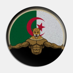 Cheetah Algeria Pin