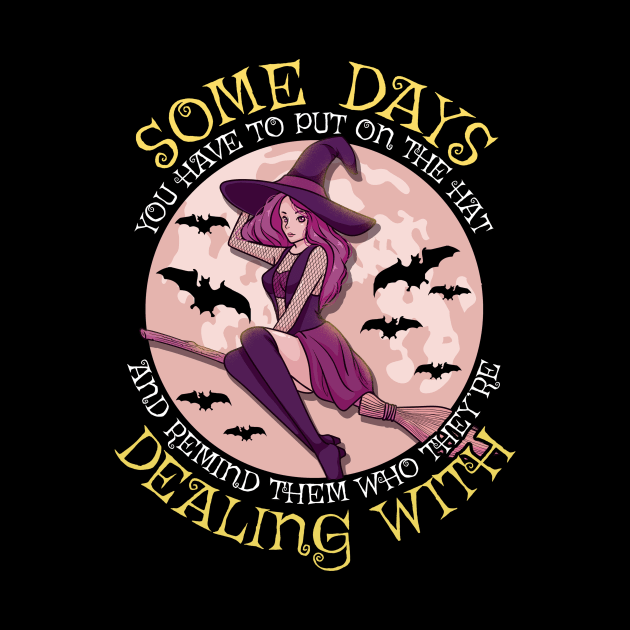 Funny Halloween Witch Quote Witch - Pastel Goth by biNutz