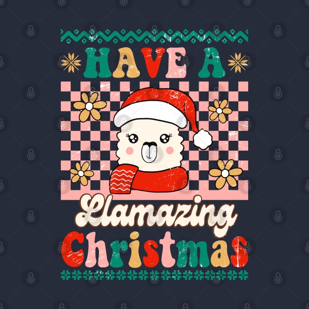 Have a Llamazing Christmas by Erin Decker Creative