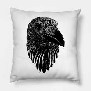 Raven Pillow