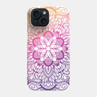 mandala-design, mandala-art, geometric, abstract, mandala and spirituality, colorful, rainbow, mandala pattern, mandala flower patterns, Flower Mandala ,Spirituality Phone Case