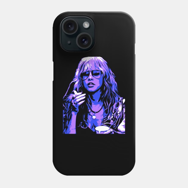 Stevie Nicks Retro Colors Phone Case by OFFblack