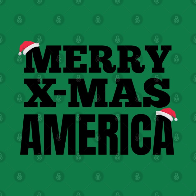 Merry X-Mas America by all the places