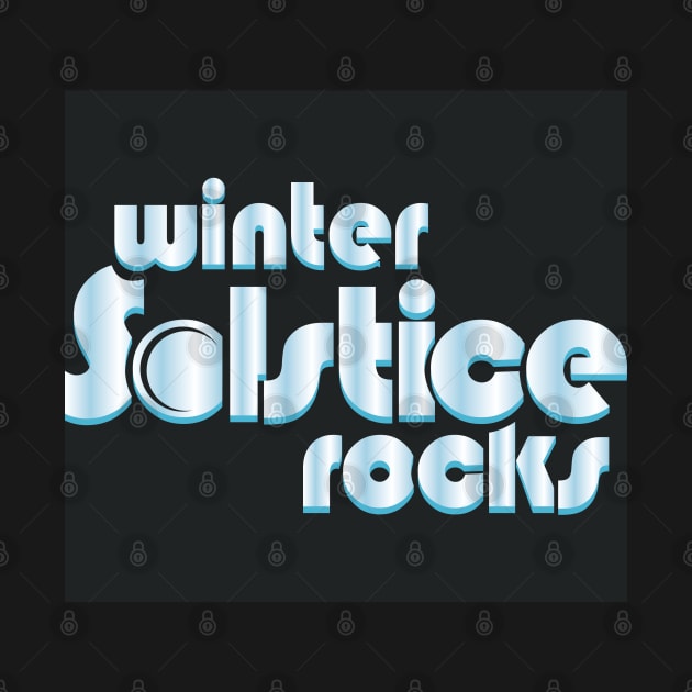 Winter Solstice Rocks Midwinter Novelty Gift by Tenh