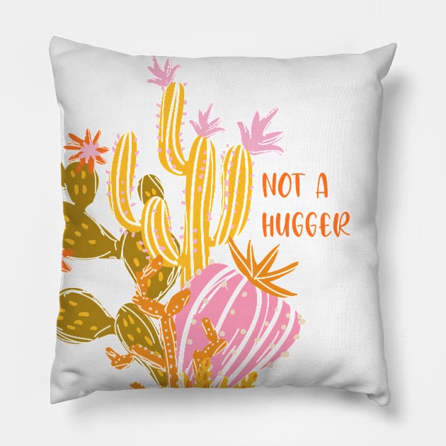 Not A Hugger Pillow by OpalEllery