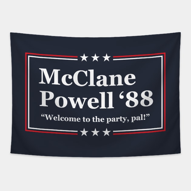 McClane Powell 88 Tapestry by GloopTrekker