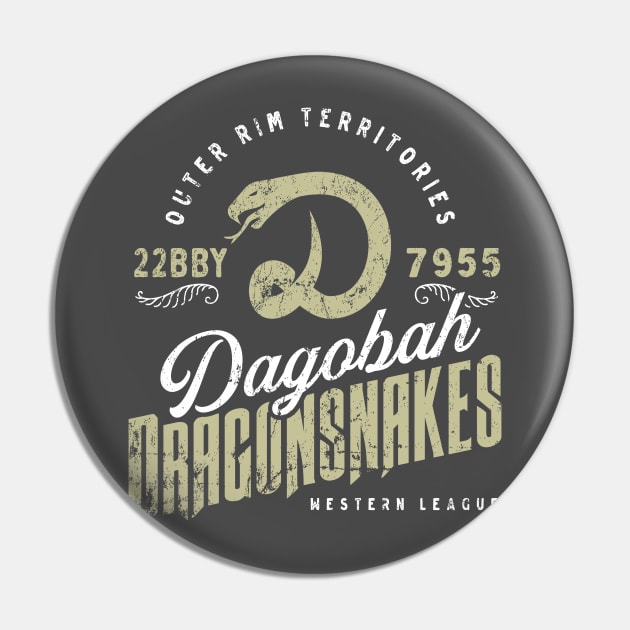 Dagobah Dragonsnakes Pin by MindsparkCreative