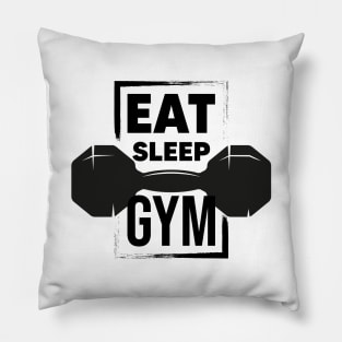 Eat sleep gym Pillow