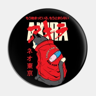 Akira Cat Pin