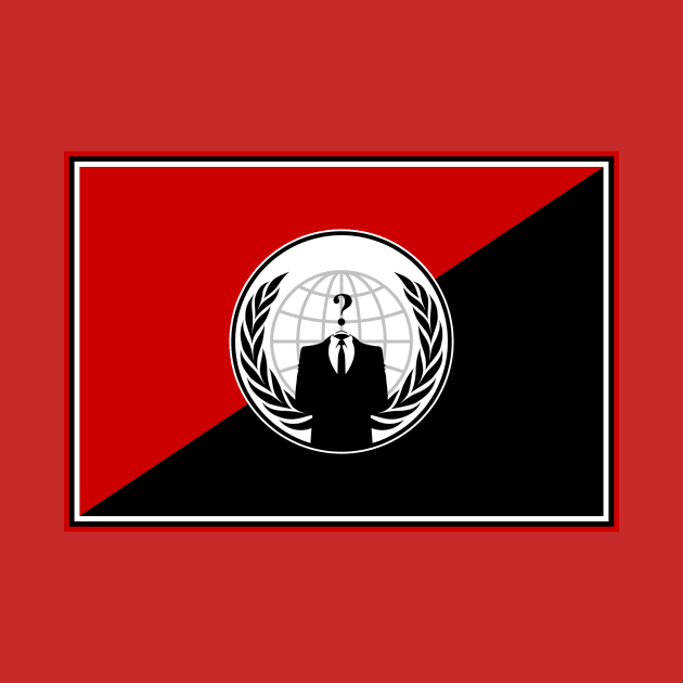 Anonymous (Anarchist Flag) by truthtopower