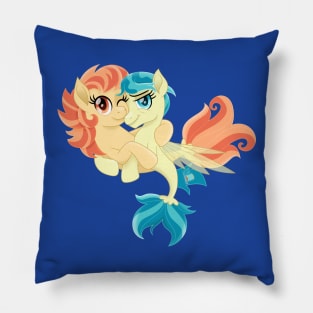 Holiday and Lofty seaponies Pillow