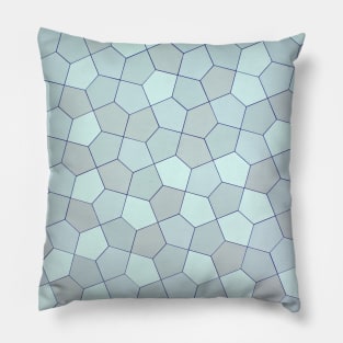 Random Pentagon Pattern Pillow