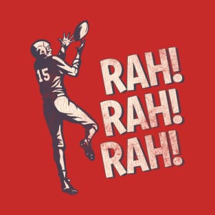 Vintage Football, Rah! Rah! Rah! Worn T-Shirt