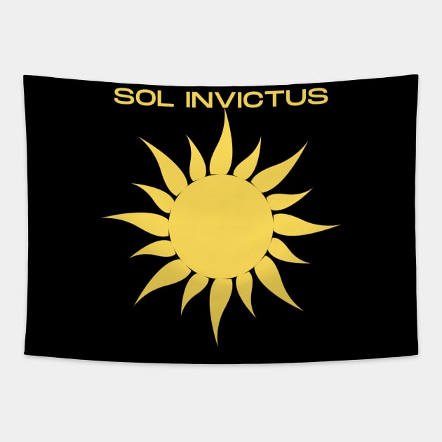 Sol Invictus Tapestry by Stoiceveryday