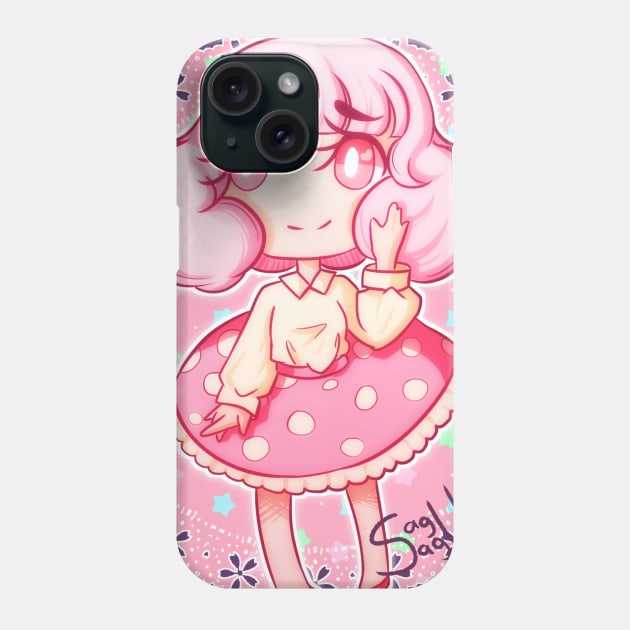 SO MUCH PINK Phone Case by Sagurin