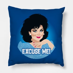 Excuse me! Pillow