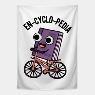 En-cyclo-Pedia Funny Encyclopedia Pun Tapestry