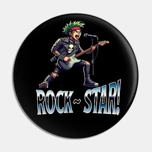 Rock~Star Pin