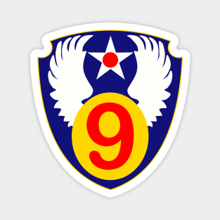 9th Air Force Insignia (left breast) Magnet