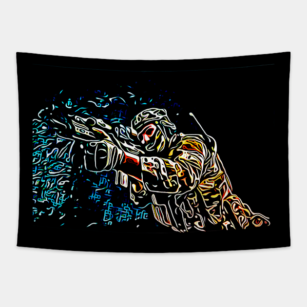 Soldier Tapestry by Arassa Army