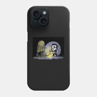 Lil Poe vs Cthulu Phone Case