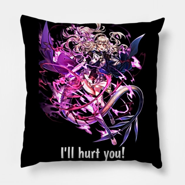 Fallen Corrin Pillow by Ven's Designs