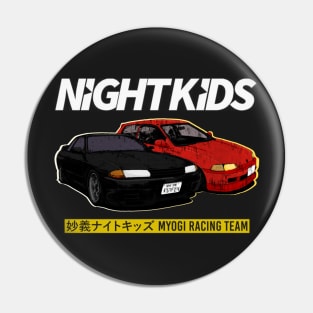 Initial D - Night Kids Print Pin