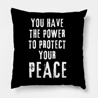 Peace Guardian Tee Pillow