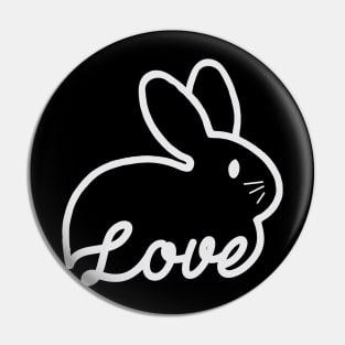 Love bunny Pin