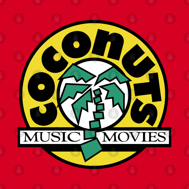 Coconuts Music & Movies Retro Store by carcinojen