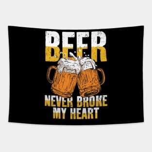 Beer Never Broke My Heart Tapestry