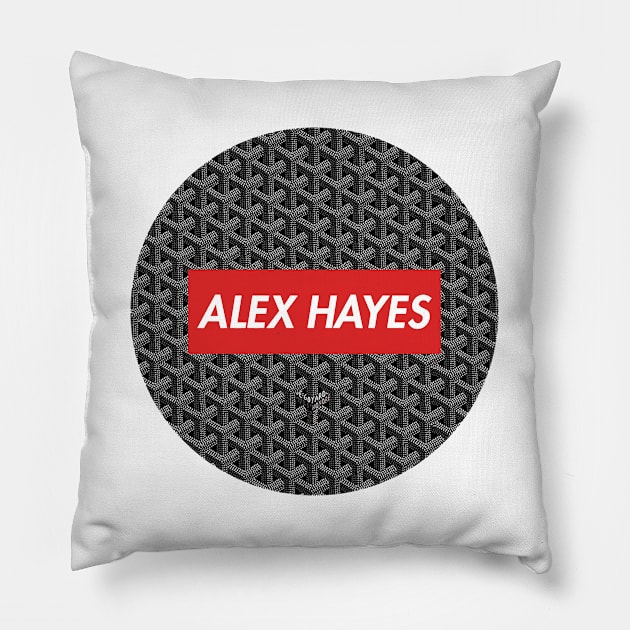 Alex Hayes Pillow by rongpuluh