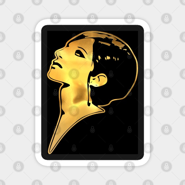 Superstar | Gold Series | Pop Art Magnet by williamcuccio